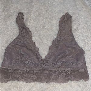 Brown-nude Victoria secret pink bralette